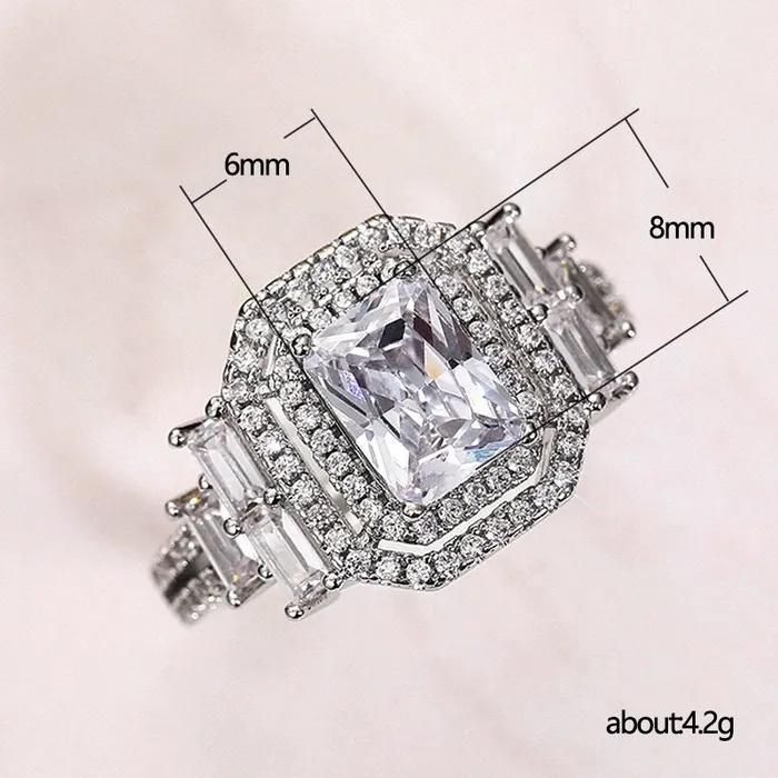 Diamond Ring Womens Engagement Ring Engagement Rings Womens Rings Emerald Engagement Ring Womens Emerald Rings Baguette Ring Minx London Rings