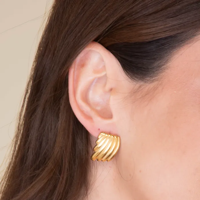 Earrings Camile Stone Celina Statement Stud Earrings