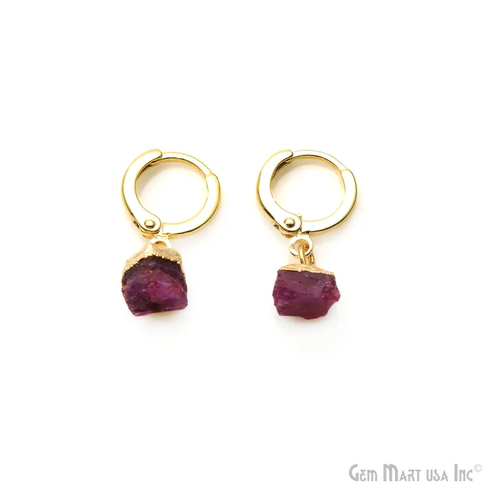 Earrings GemMartUSA Organic 24x11mm Gold Plated Lever Back Hook Earrings Earrings GemMartUSA Organic 24x11mm Gold Plated Lever Back Hook Earrings