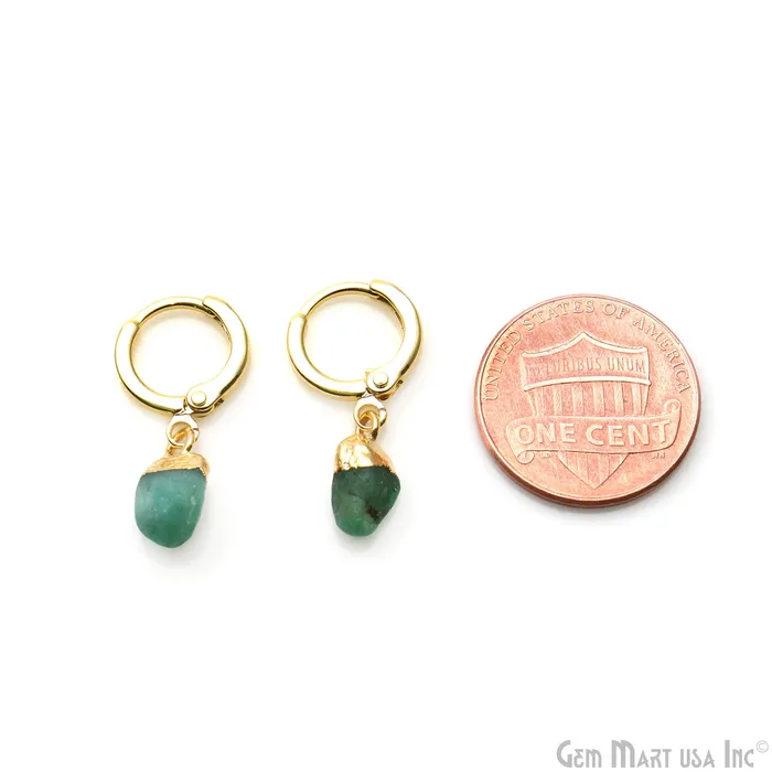 Earrings GemMartUSA Organic 24x11mm Gold Plated Lever Back Hook Earrings Earrings GemMartUSA Organic 24x11mm Gold Plated Lever Back Hook Earrings