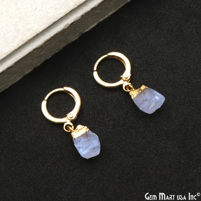 Earrings GemMartUSA Organic 24x11mm Gold Plated Lever Back Hook Earrings Earrings GemMartUSA Organic 24x11mm Gold Plated Lever Back Hook Earrings