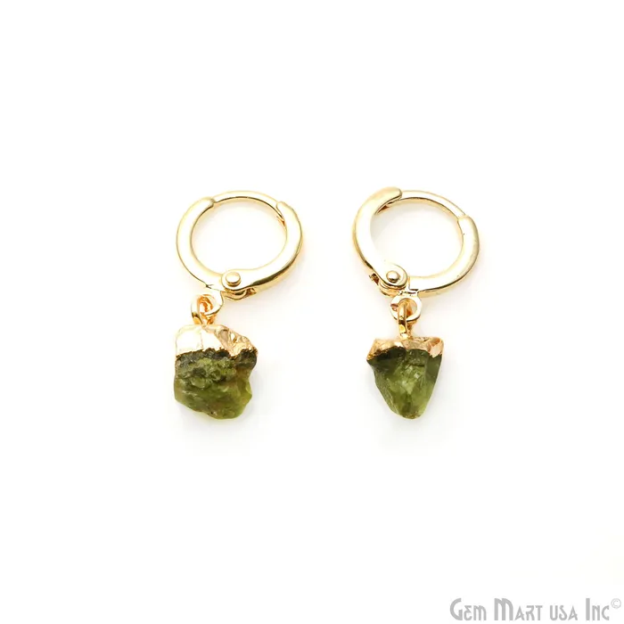 Earrings GemMartUSA Organic 24x11mm Gold Plated Lever Back Hook Earrings Earrings GemMartUSA Organic 24x11mm Gold Plated Lever Back Hook Earrings