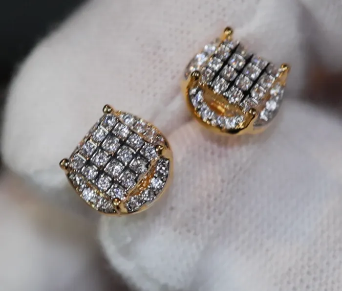 Earrings Lab Diamonds London Mens Gold Diamond Ear Studs Womens Ear Studs Iced Out Ear Studs