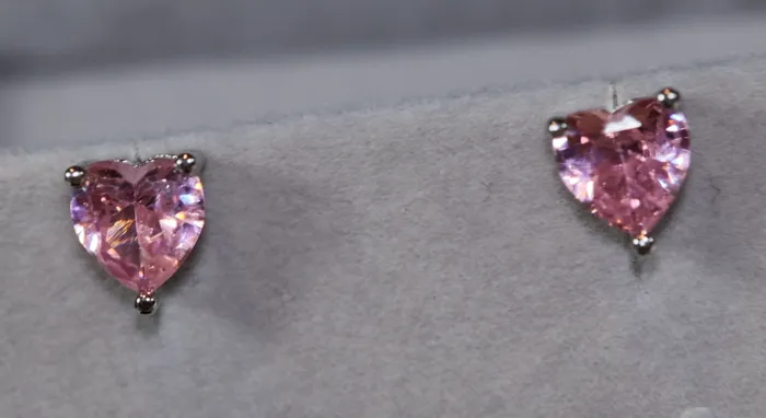 Earrings Lab Diamonds London Pear Shape Earrings Teardrop Earrings Pink Diamond Earrings Teardrop Earrings