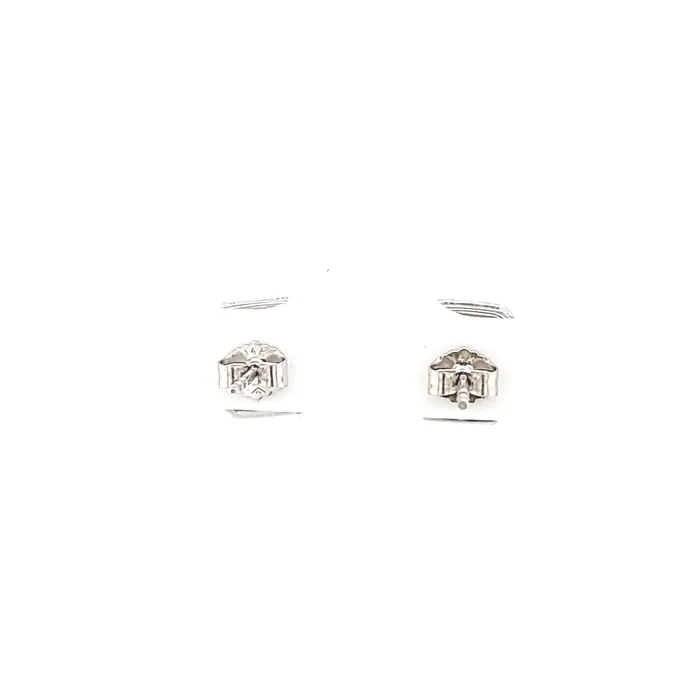 Earrings Wilkerson Assoc 14k White Gold Diamond Cluster Stud Earrings I6793