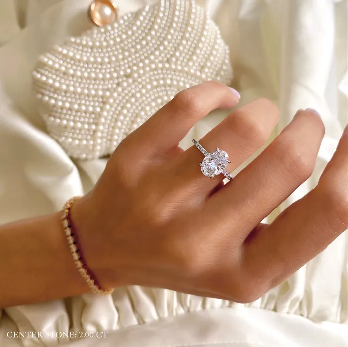 Engagement Rings BELLA yellow gold PreStyled Sets