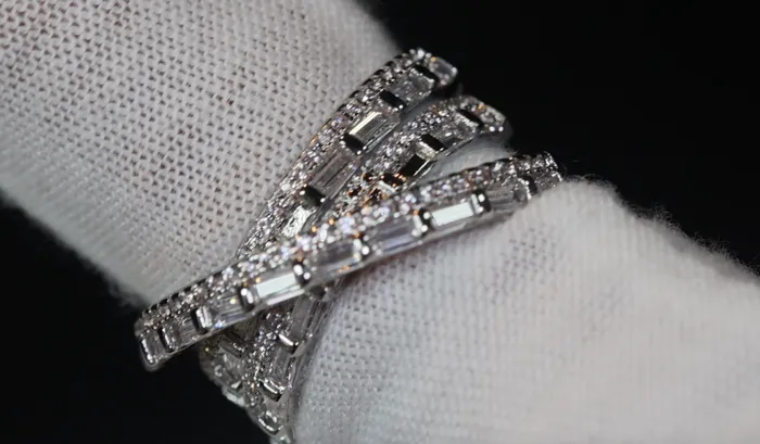 Fashion Ring Cross Ring Diamond Cross Ring X Shape Ring Wrapped Ring Twist Ring Stackable Ring Charm Ring Nightclub Ring Lab Diamonds London Rings