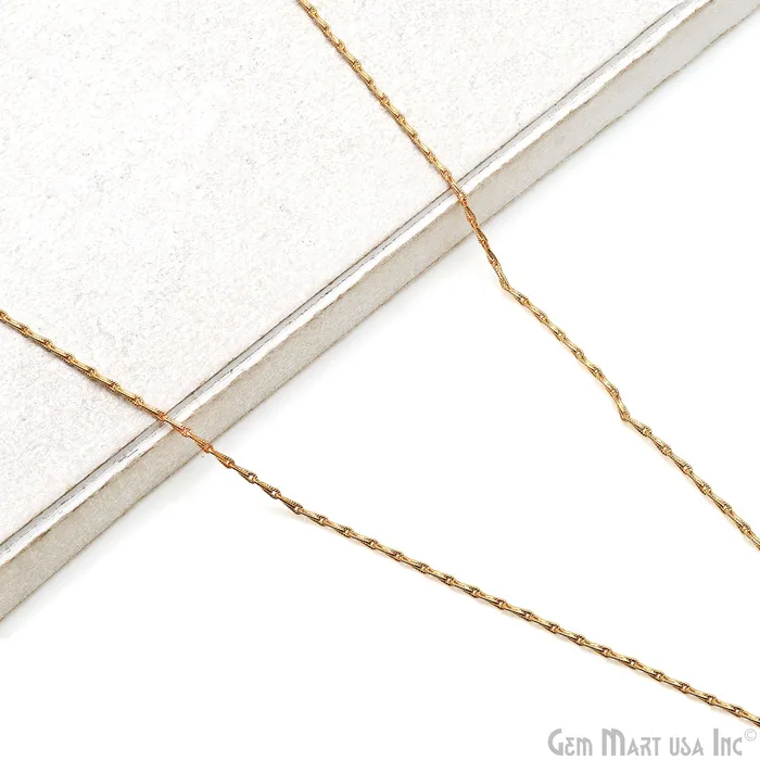 GemMartUSA Necklaces Sleek Wheat Chain Necklace 18 Inch With Lobster Claw Clasp