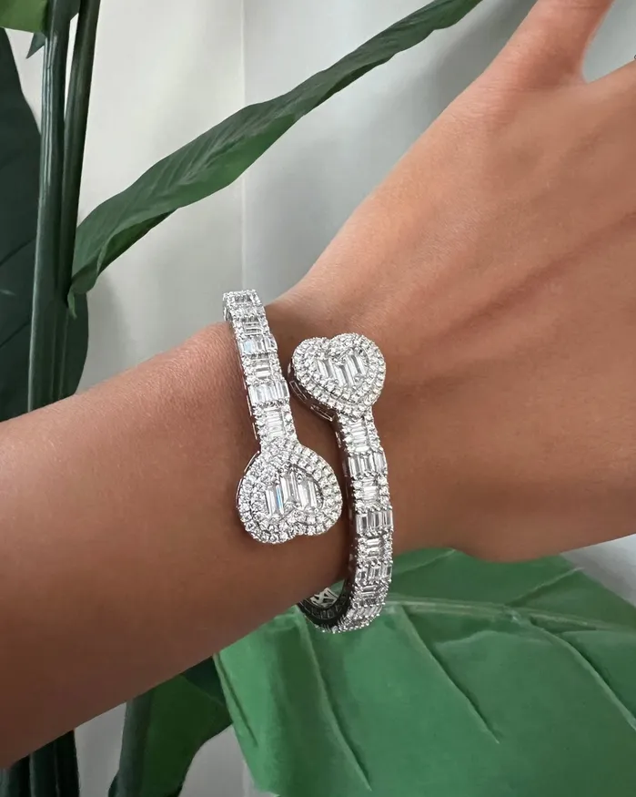 Heart Bangle CharmBox Necklaces