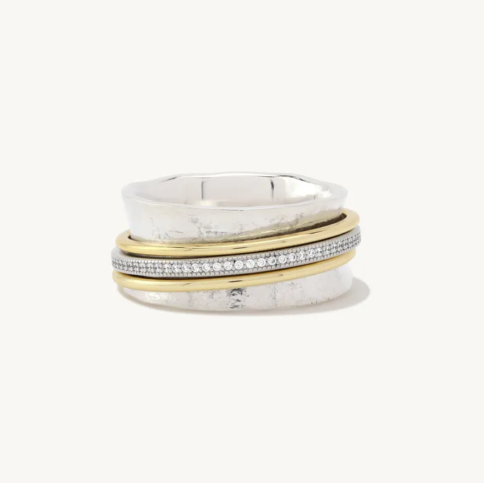 Ideaure Jewelry Rings Aria Minimalist Spinner Ring