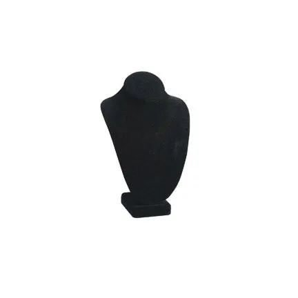 JPIDisplay Necklaces 7 58H Black Velvet SelfStanding Necklace Bust