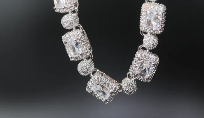 Lab Diamonds London Iced Out Chain Diamond Necklace Tennis Chain Tennis Necklace Mens Tennis Chain Womens Tennis Chain Diamond Tennis Chain Necklaces