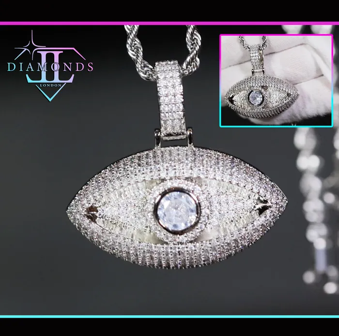 Lab Diamonds London Necklaces Evil Eye Pendant Diamond Evil Eye Pendant Iced Out Evil Eye Pendant Lab Diamonds London Necklaces Evil Eye Pendant Diamond Evil Eye Pendant Iced Out Evil Eye Pendant
