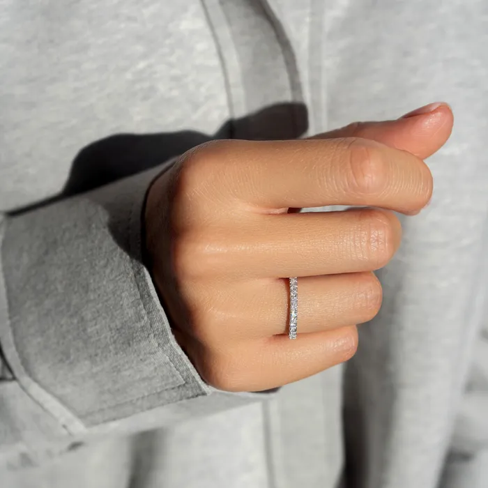 LEO MATHILD Rings ALON ring platinum size 50