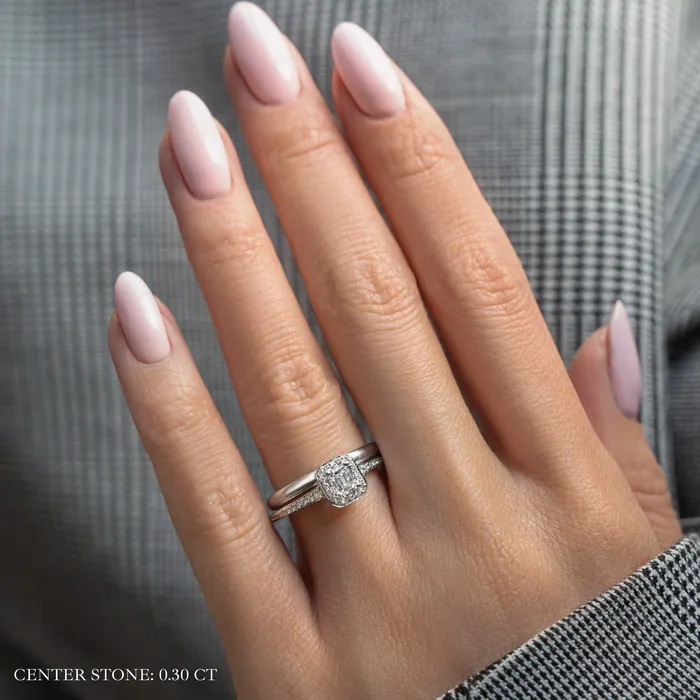 MAXIME rose gold Ring Earrings