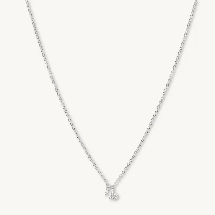 Necklaces Camile Stone Capricorn Sapphire Charm Zodiac Star Sign Necklace