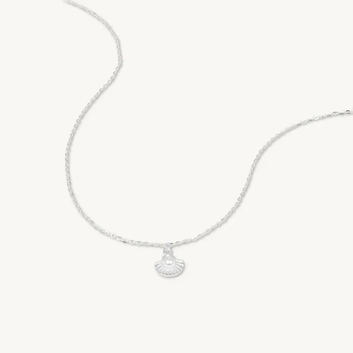 Necklaces Camile Stone Shell Pearl Necklace