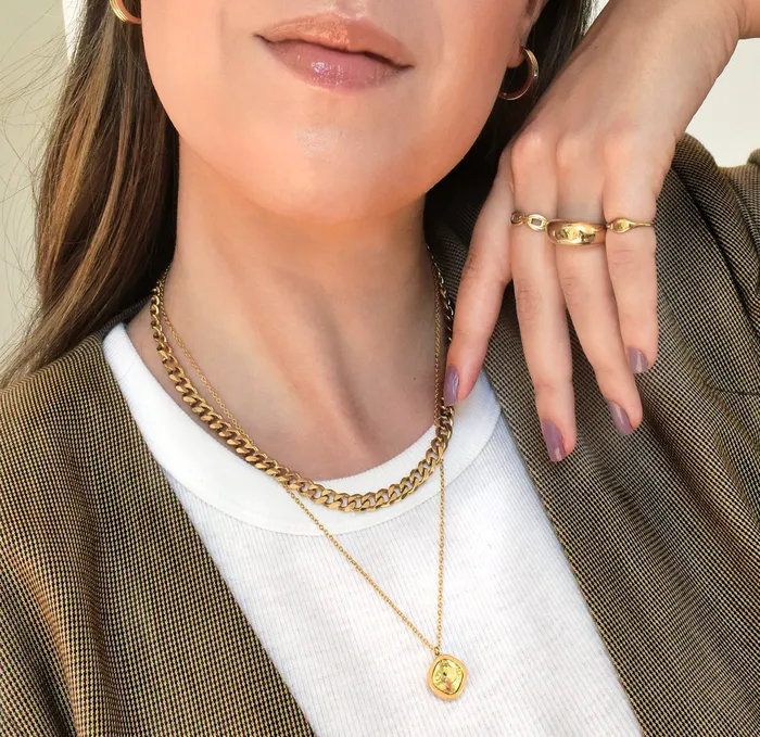 Necklaces Mai Dsire DESIREE CITRINE BIRTHSTONE PENDANT NOVEMBER