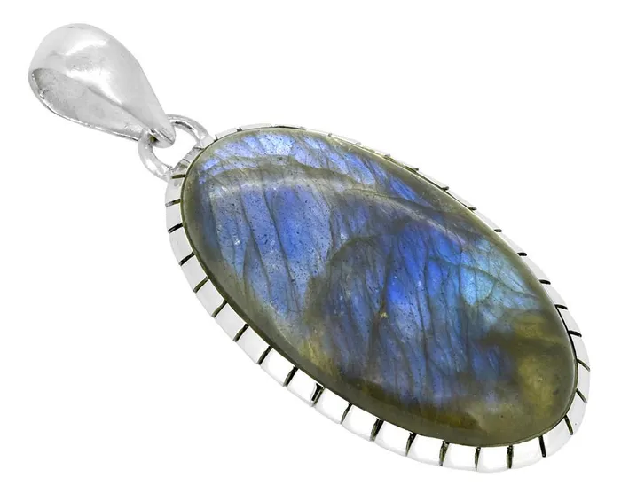 Necklaces YoTreasure Labradorite Solid 925 Sterling Silver Pendant Christmas Gift for Women 18