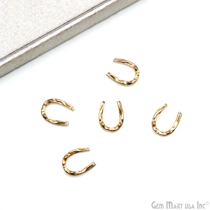 PreStyled Sets GemMartUSA Horse Shoe 14x11mm Gold Plated Finding