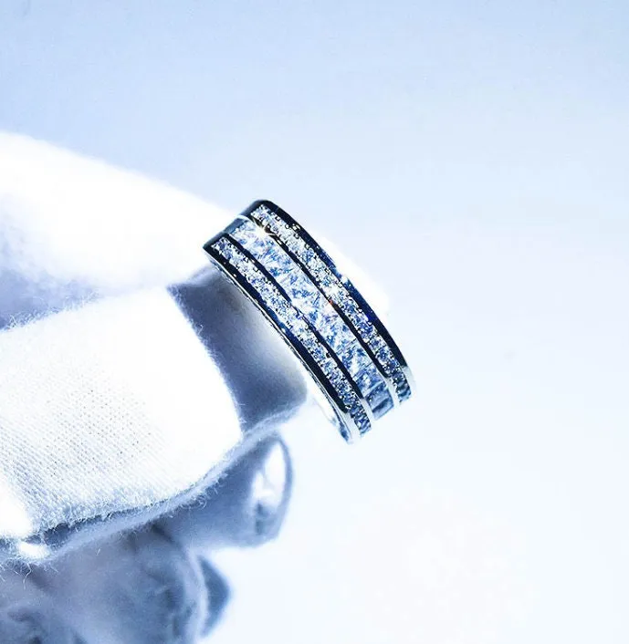 Promise Ring Eternity Ring Mens Ring Womens Ring Wedding Band Iced Out Ring Engagement Rings Eternity Ring Mens Diamond Ring Minx London Rings