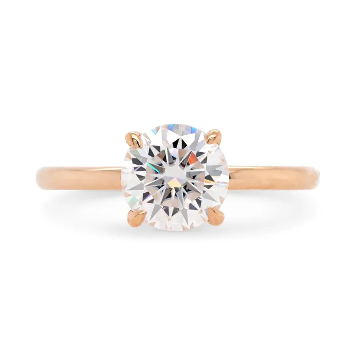 15ct Vera Round Moissanite Solitaire Engagement Ring Valerie Madison Fine Jewelry Rings 15ct Vera Round Moissanite Solitaire Engagement Ring Valerie Madison Fine Jewelry Rings
