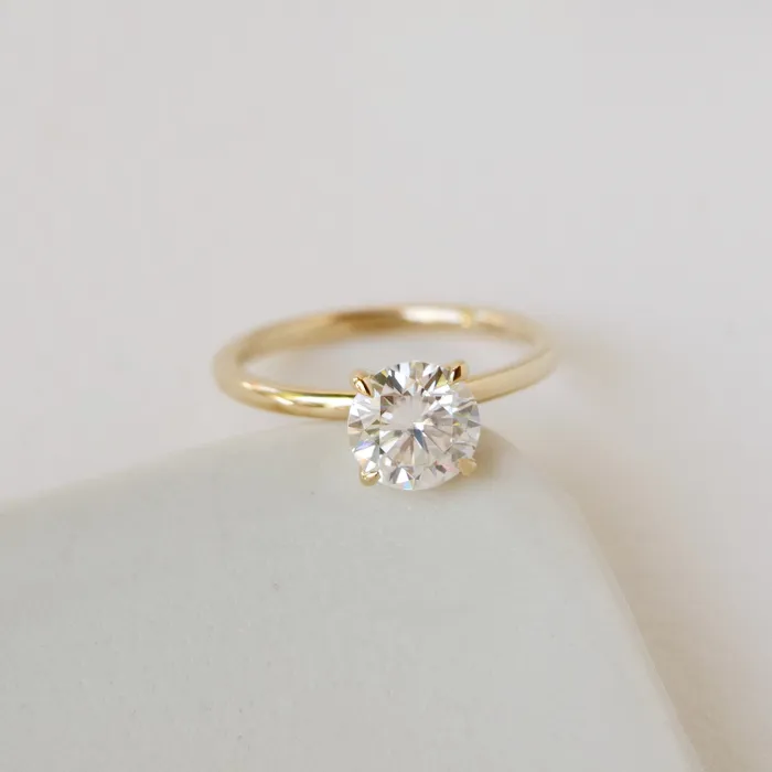 15ct Vera Round Moissanite Solitaire Engagement Ring Valerie Madison Fine Jewelry Rings 15ct Vera Round Moissanite Solitaire Engagement Ring Valerie Madison Fine Jewelry Rings