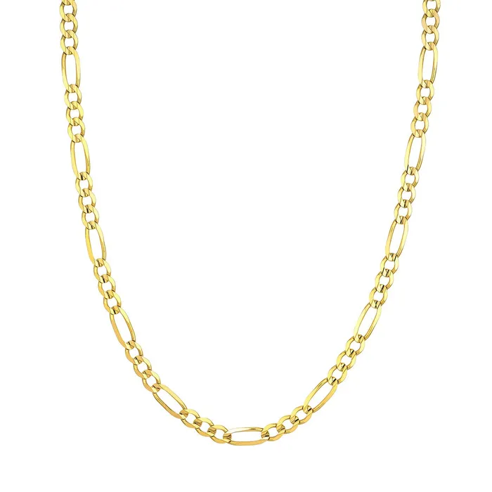 10K Yellow Gold 56mm 22 Figaro Chain Metal Marketplace PreStyled Sets 10K Yellow Gold 56mm 22 Figaro Chain Metal Marketplace PreStyled Sets