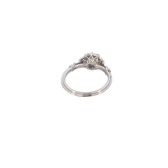 14K White Gold 068ctw 4 Prong Diamond Engagement Ring Jolie Designs Rings 14K White Gold 068ctw 4 Prong Diamond Engagement Ring Jolie Designs Rings