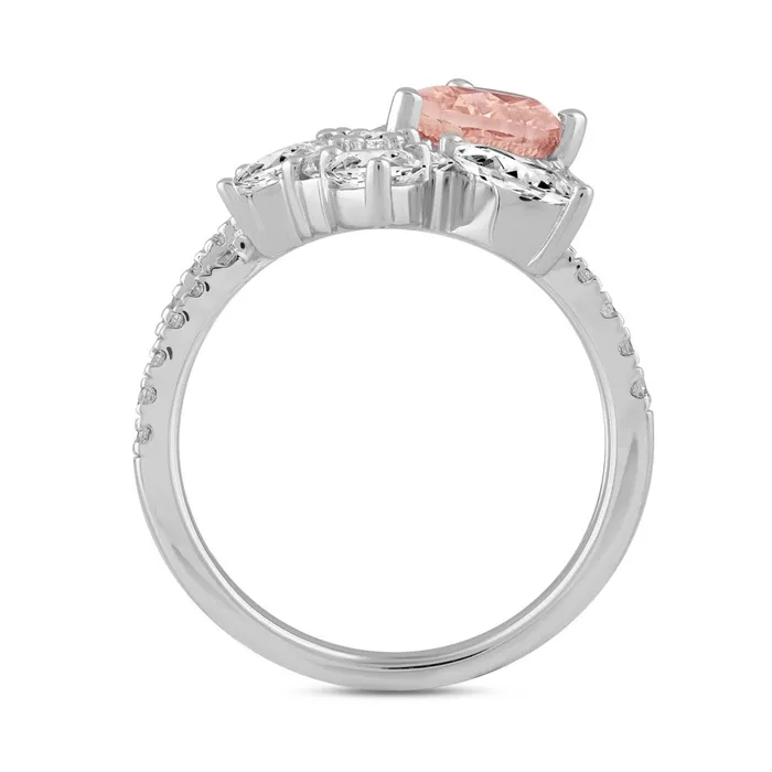 14K WHITE GOLD 300CT ROUNDPEARMARQUISE DIAMOND LADIES RING CENTER STONE PEAR DIAMOND 1 12CT Ethos Rings 14K WHITE GOLD 300CT ROUNDPEARMARQUISE DIAMOND LADIES RING CENTER STONE PEAR DIAMOND 1 12CT Ethos Rings