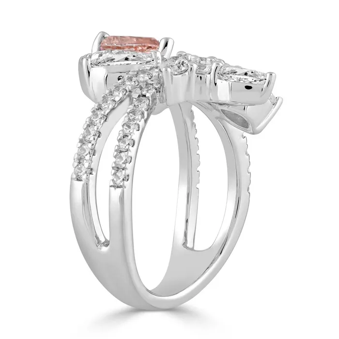 14K WHITE GOLD 300CT ROUNDPEARMARQUISE DIAMOND LADIES RING CENTER STONE PEAR DIAMOND 1 12CT Ethos Rings 14K WHITE GOLD 300CT ROUNDPEARMARQUISE DIAMOND LADIES RING CENTER STONE PEAR DIAMOND 1 12CT Ethos Rings