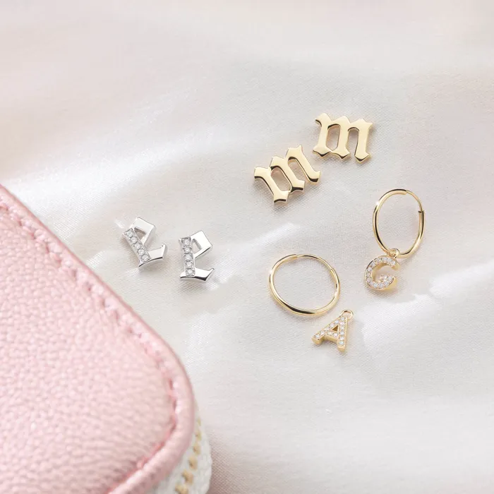 302 Fine Jewelry Earrings Flexible Endless Huggie Hoops Earrings 1030 MM Solid 14K Yellow White Rose Gold