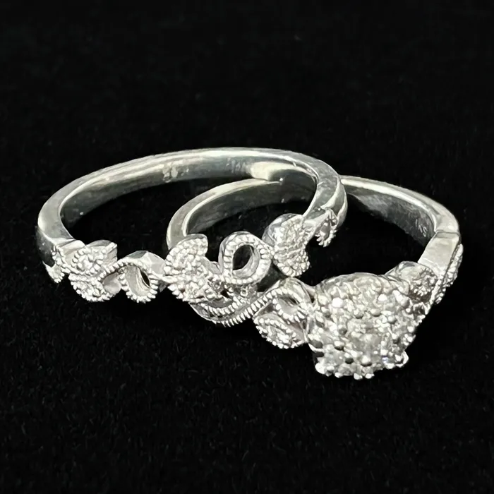 499 Clearance Engagement Diamond Ring Crown Jewels Coin Rings