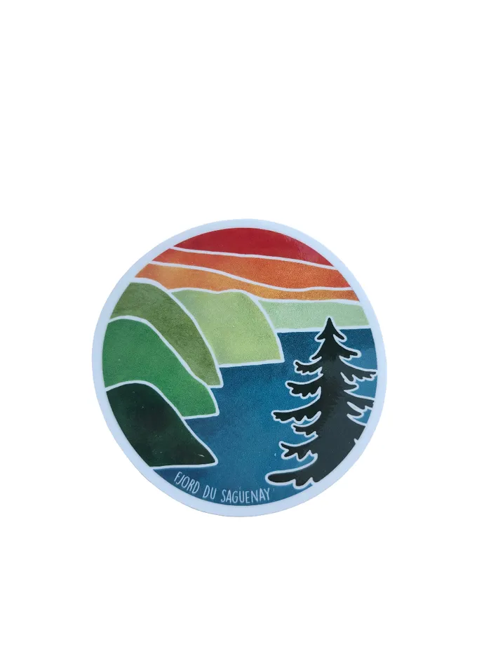 Autocollant Fjord du Saguenay Rebelles des bois design REBELLES DES BOIS DESIGN Necklaces Autocollant Fjord du Saguenay Rebelles des bois design REBELLES DES BOIS DESIGN Necklaces