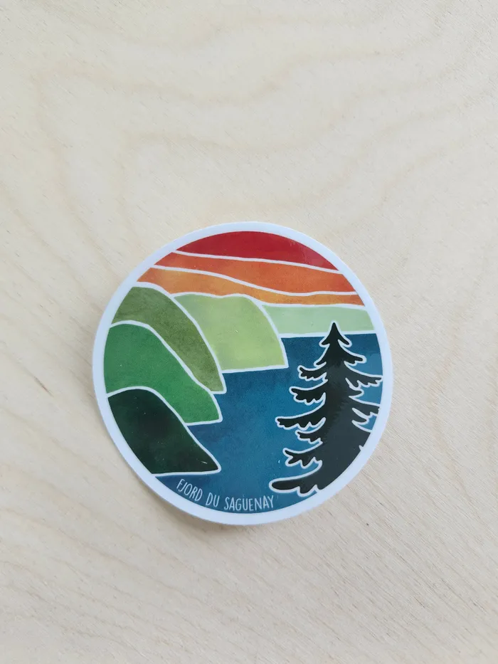 Autocollant Fjord du Saguenay Rebelles des bois design REBELLES DES BOIS DESIGN Necklaces