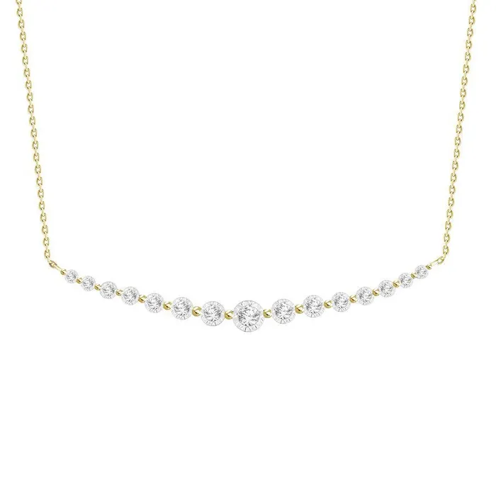 AV Necklaces LADIES PENDANT WITH CHAIN 025CT ROUND DIAMOND 10K YELLOW GOLD AV Necklaces LADIES PENDANT WITH CHAIN 025CT ROUND DIAMOND 10K YELLOW GOLD