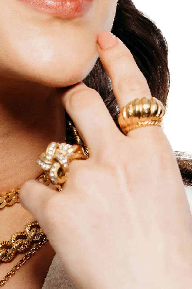 Basil Ring Elizabeth Cole Jewelry Rings Basil Ring Elizabeth Cole Jewelry Rings