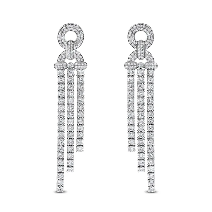 Beauvince Earrings Beauvince Destiny Diamond Earrings 431 ct Diamonds in White Gold Beauvince Earrings Beauvince Destiny Diamond Earrings 431 ct Diamonds in White Gold