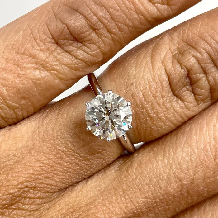 Beauvince Rings Beauvince GIA 200 Carat Round H Internally Flawless Engagement Ring Beauvince Rings Beauvince GIA 200 Carat Round H Internally Flawless Engagement Ring