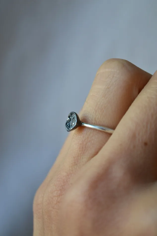 Branch Lava Shell Ring Rings