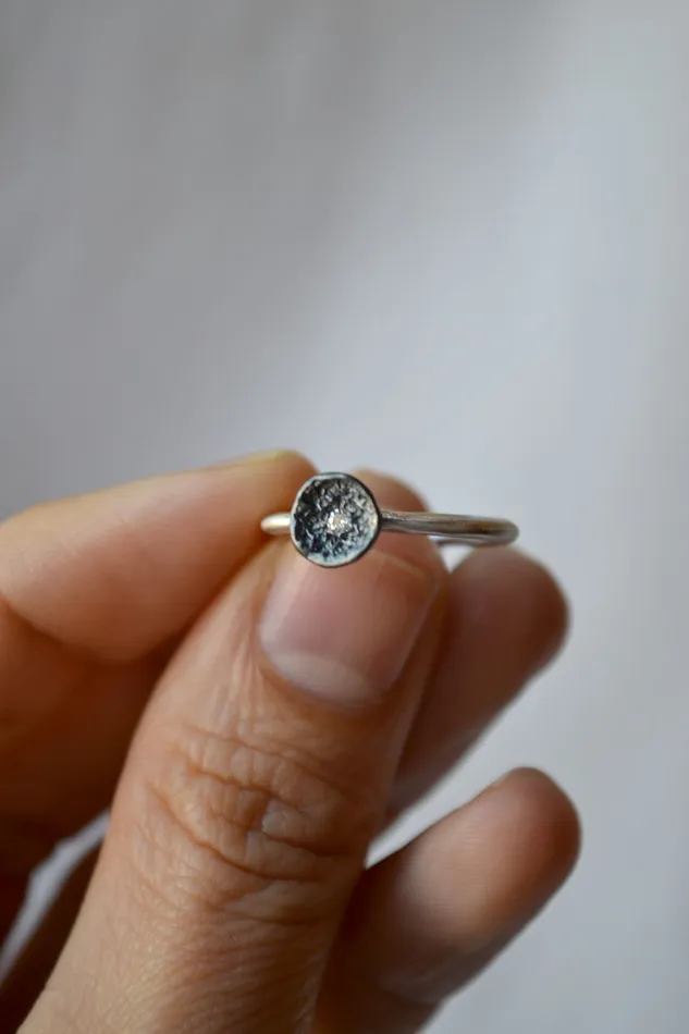 Branch Lava Shell Ring Rings