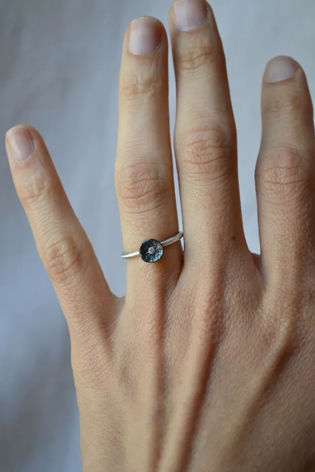 Branch Lava Shell Ring Rings