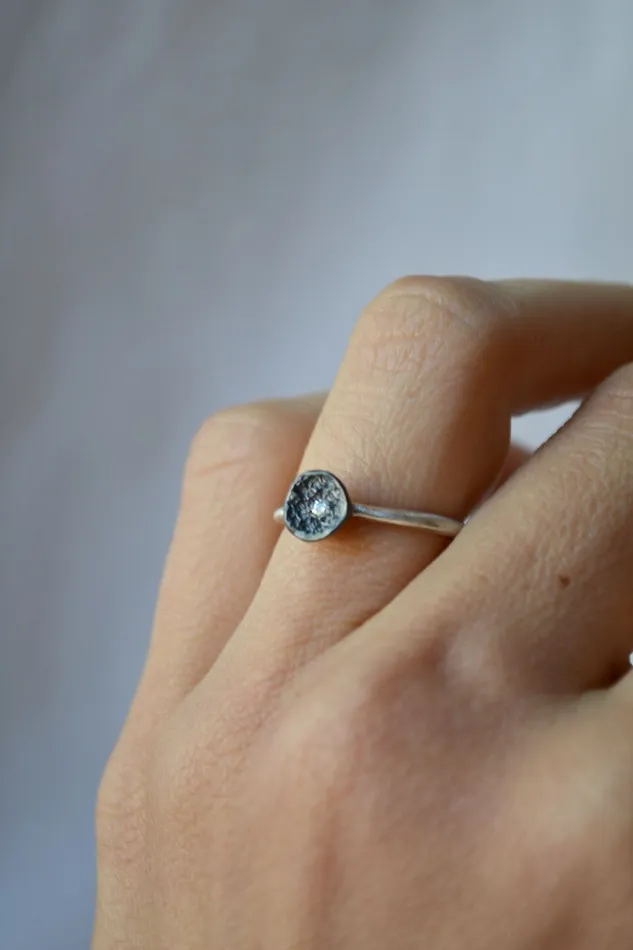 Branch Lava Shell Ring Rings