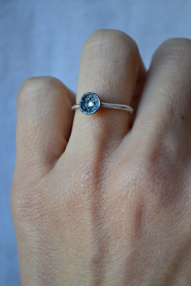 Branch Lava Shell Ring Rings