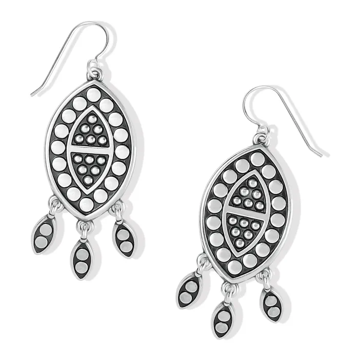 Brighton Earrings Pebble Dot Dream Howlite French Wire Earrings