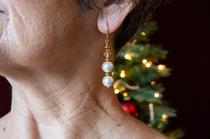 Carolily Finery Earrings Freya OneofaKind Earrings