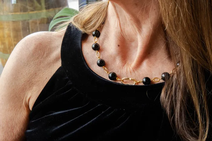 Carolily Finery Necklaces Agatha Necklace