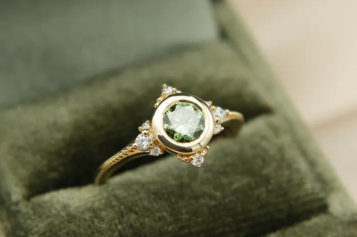 CIVAL Collective Joy 14K Colorful Diamond Engagement Ring Rings
