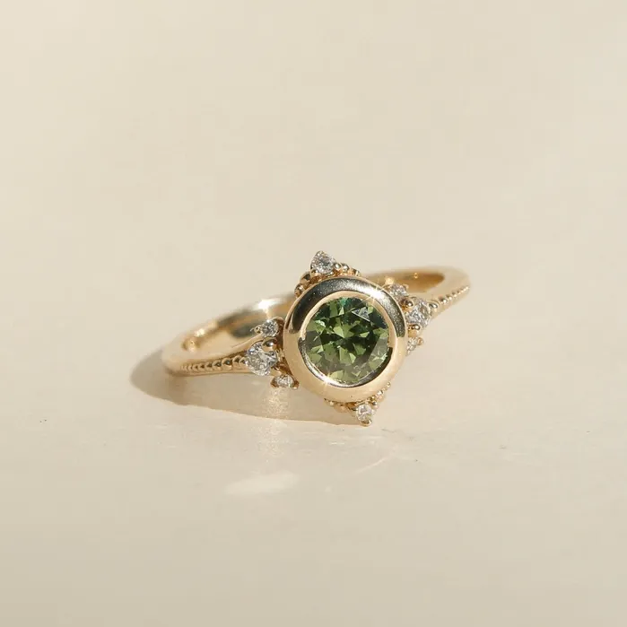 CIVAL Collective Joy 14K Colorful Diamond Engagement Ring Rings