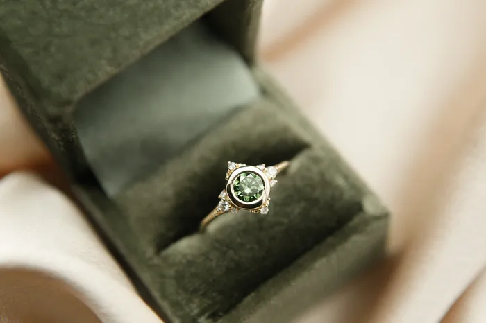 CIVAL Collective Joy 14K Colorful Diamond Engagement Ring Rings